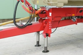Double hydraulic stand